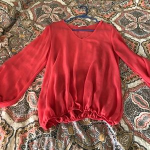 Loose fitting shirt